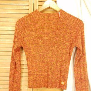 women's Unionbay sweater, terra-cotta, size small